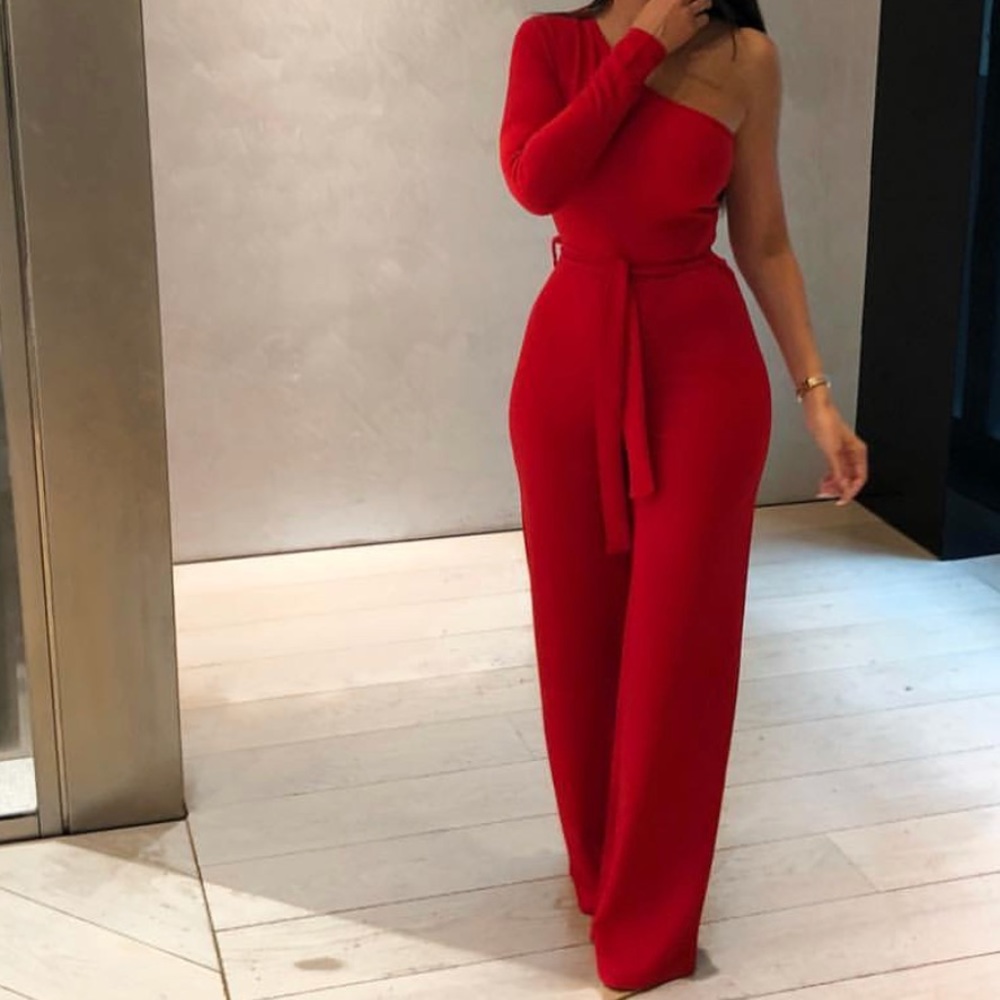 One sleeve romper